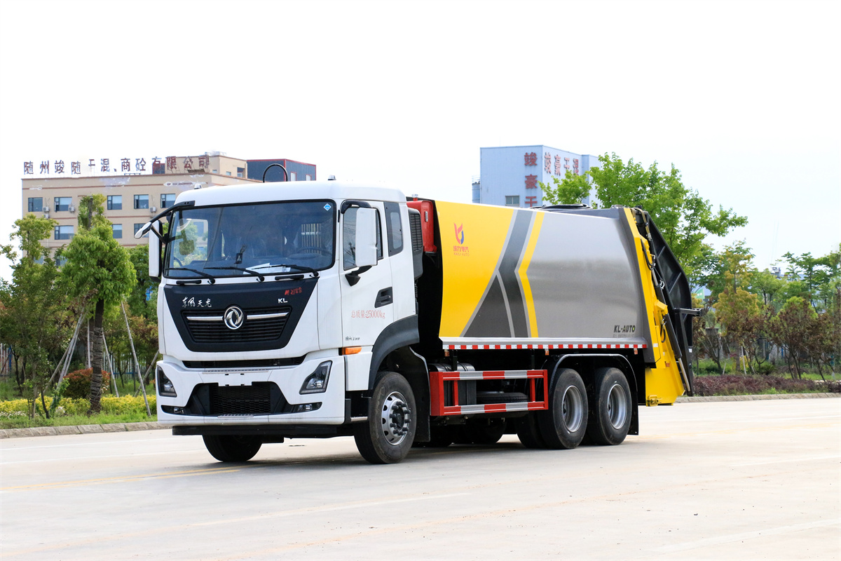 18方20方壓縮垃圾車(chē)-東風(fēng)天龍國(guó)六18方20方壓縮式垃圾車(chē)廠家價(jià)格(湖北凱力)